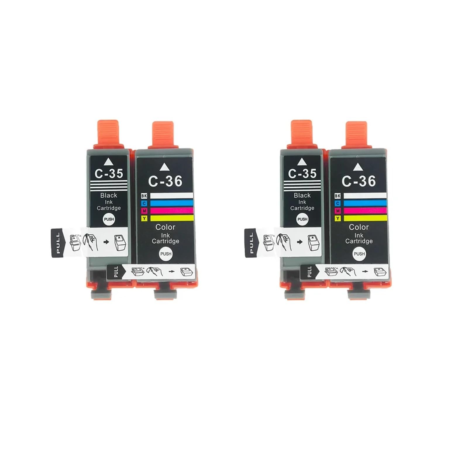 Cartuchos de Tinta PGI-35 CLI-36 compatibles con Canon PIXMA IP100 IP110