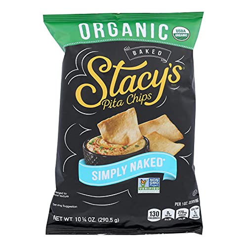Stacy's Brand Organic Simply Naked Pita Chips - Case Of 10 - 10.25 Oz image 4