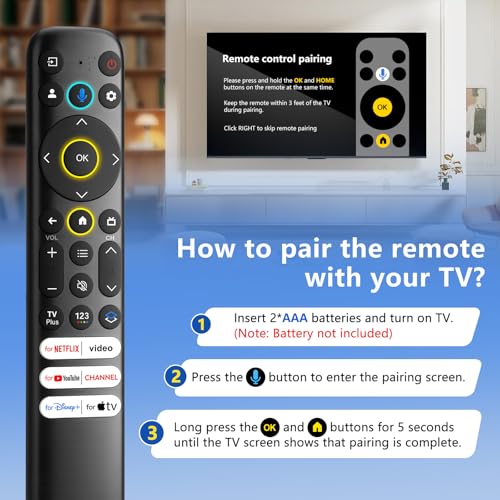 Voice Remote for TCL Google TV Remote Control Replacement by OMAIC - Used condition - Image 4