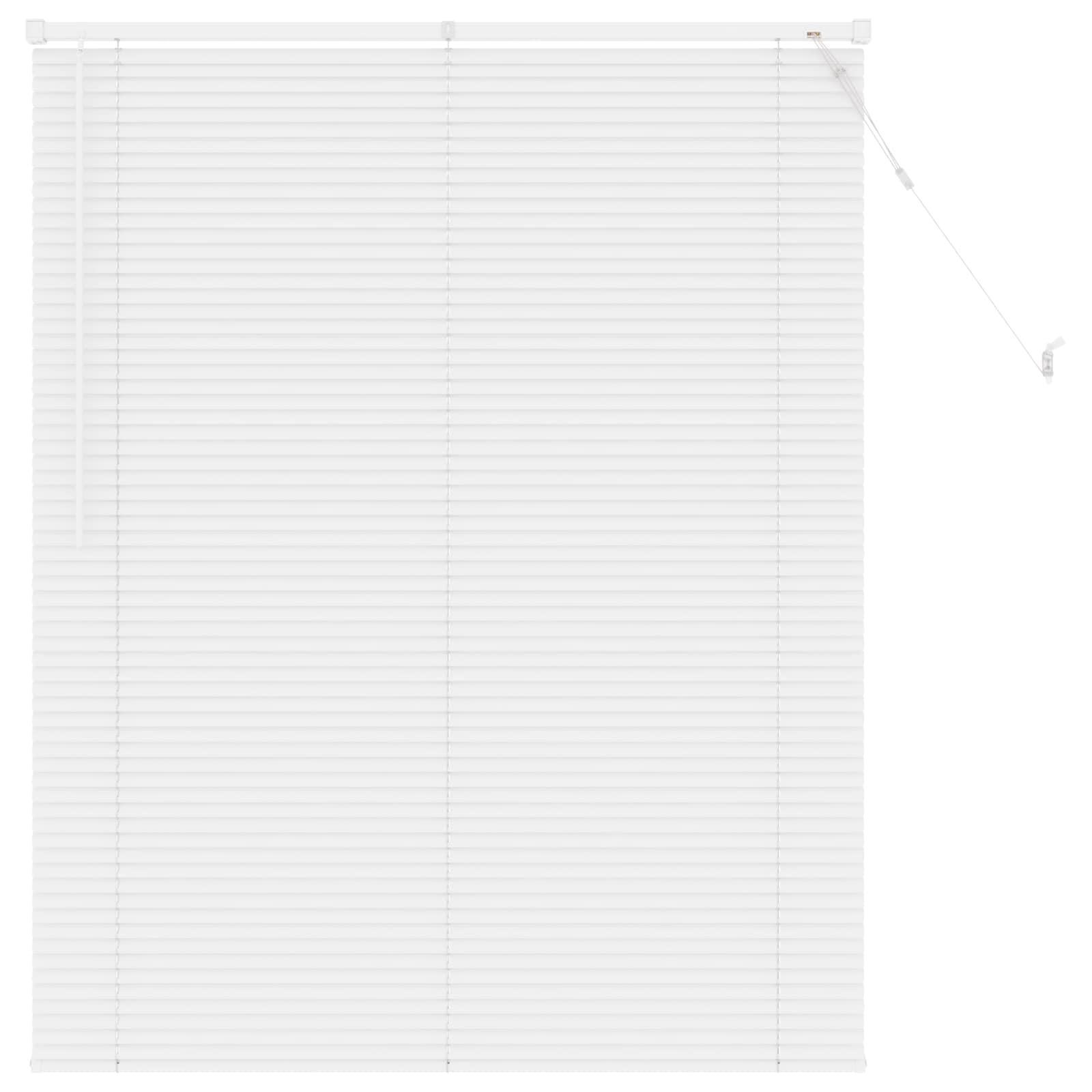 Persiana veneciana de PVC resistente 150 x 120 cm, cortina veneciana de interior para ventana