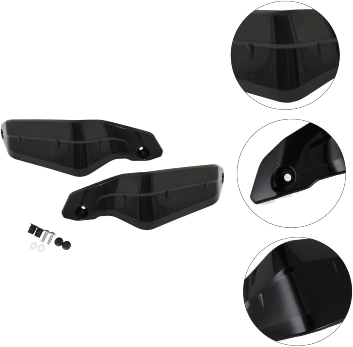 2pairs Handguards for Motorbike Cnc Motorcycle Hand Guards Easy Install