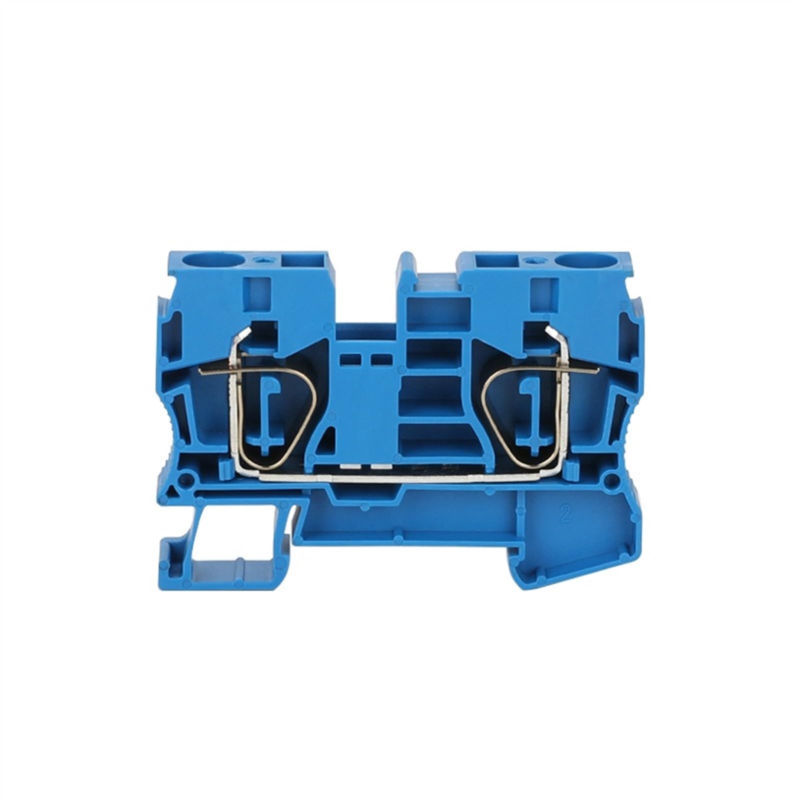 Terminale elettrico ST10 10 pezzi a molla con gabbia da 10 mm2 cablaggio passante Pull connettore cavo ST 10 morsettiera su guida Din(Grey)