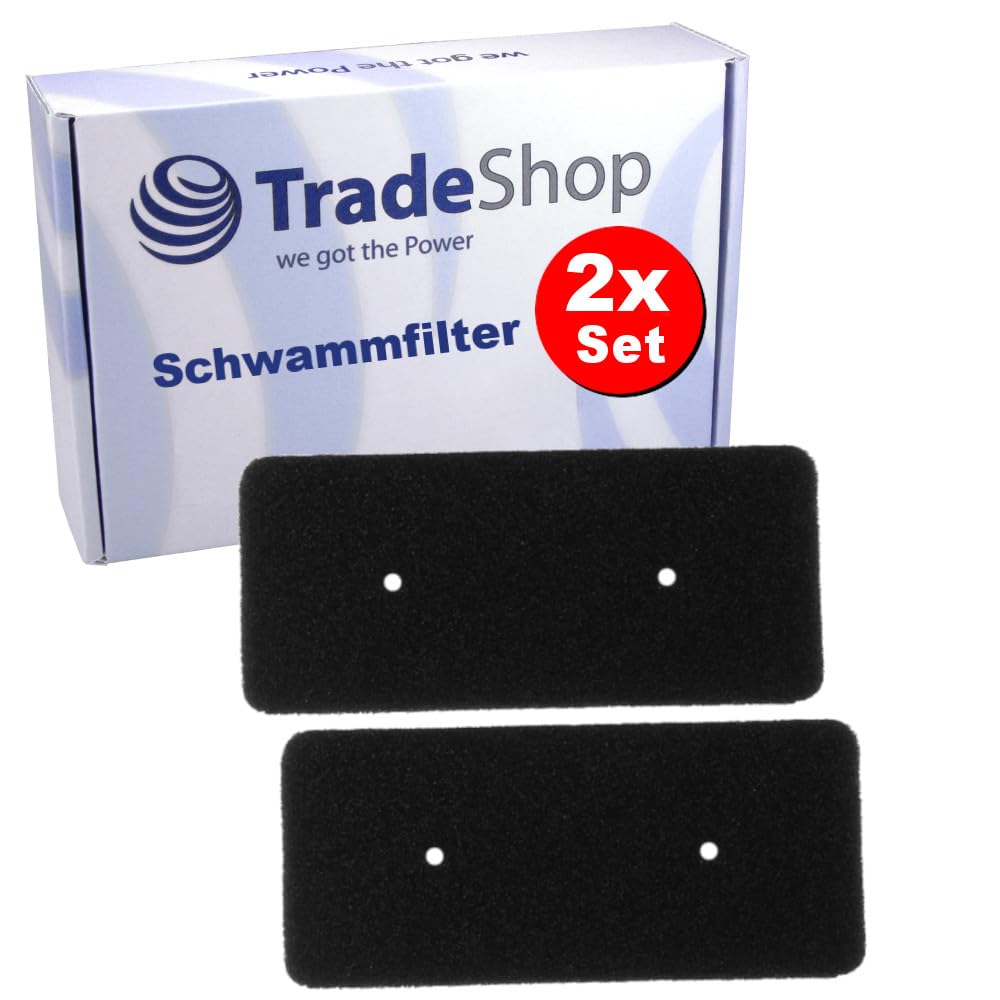 Trade-Shop 5 Filtri In Spugna Per Asciugatrice – Compatibili Candy E Hoover (40006731) – 275x125x10 Mm