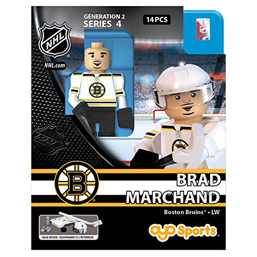 OYO NHL Boston Bruins Brad Marchand GEN 2 Limited Edition Minifigure, Small, Black