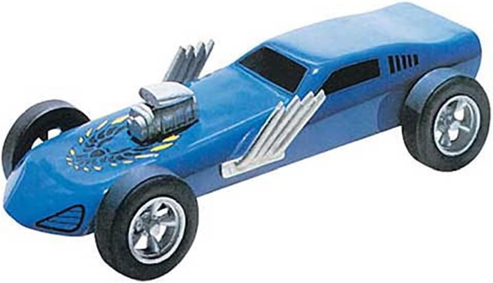 Woodland Scenics Pinecar Deluxe Car Kit Turbo Funnycar PIN371
