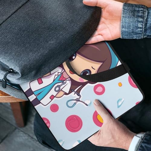 Housse ordinateur portable 13 pouces pochette tablette légère noire - 2