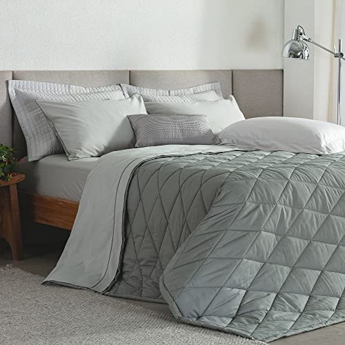 Edredom Queen Percal 180 Fios Buddemeyer Basic Percalle 100% Algodão Penteado Verde Fendi