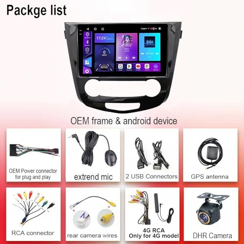 Radio Coche Bluetooth para Viajes en VW Caddy Sistema Multimedia con GPS 7