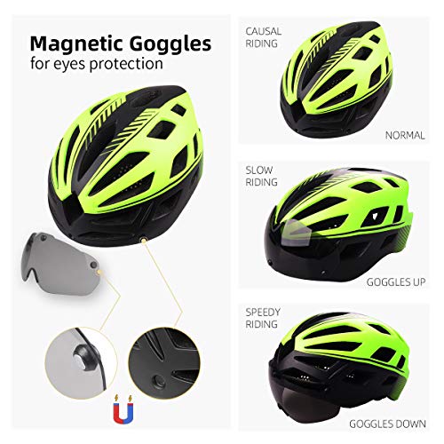 X-TIGER Helmet Caschi Ciclo Casco Ciclismo con