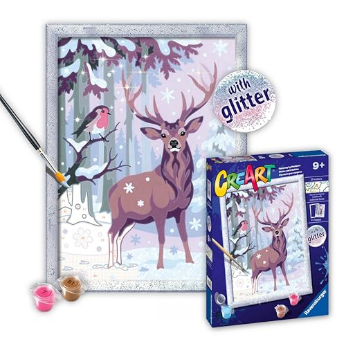 Peinture par numéros pour enfants Ravensburger CreArt idée cadeau anniversaire 9 ans