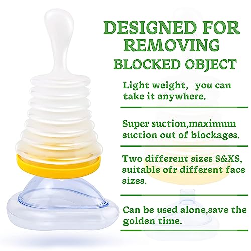 Asphyxiation-Rescue-DevicePortable-Home-Assist-Device-Set-Reusable-Home-Travel-Kit-Including-Device-for-Adults-and-Children-Two-Different-Size