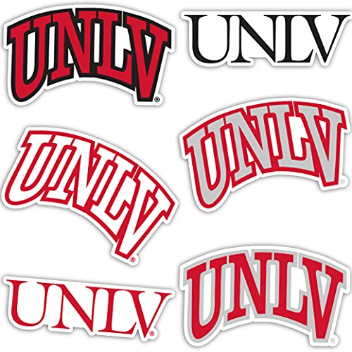 Desert Cactus University of Nevada Las Vegas Sticker UNLV Rebels Vinyl Decal Laptop Water Bottle Car Scrapbook Sheet (Type 2)