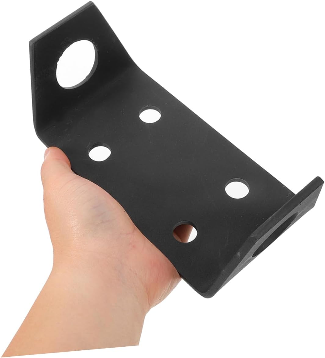 2Pcs Heavy Duty ATV Hitch Winch Mount Plates Durable Trailer Hitch Bracket for Off Road Vehicles User Friendly Installation Multi Functional Winch Cradle Mounting