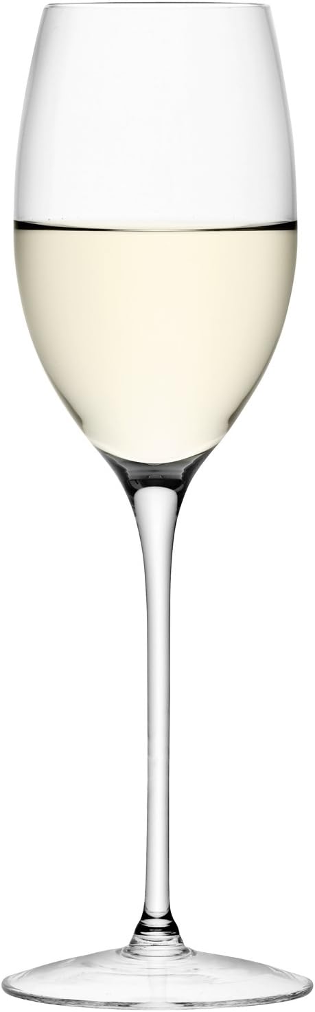 LSA WI04 Wine White Wine Glass 11.4 fl oz/H9.75in Clear x 4
