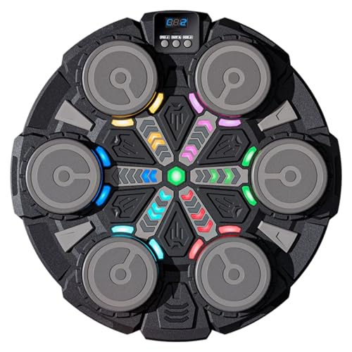 Machine de boxe pour enfants électronique musicale LED avec gants 14"