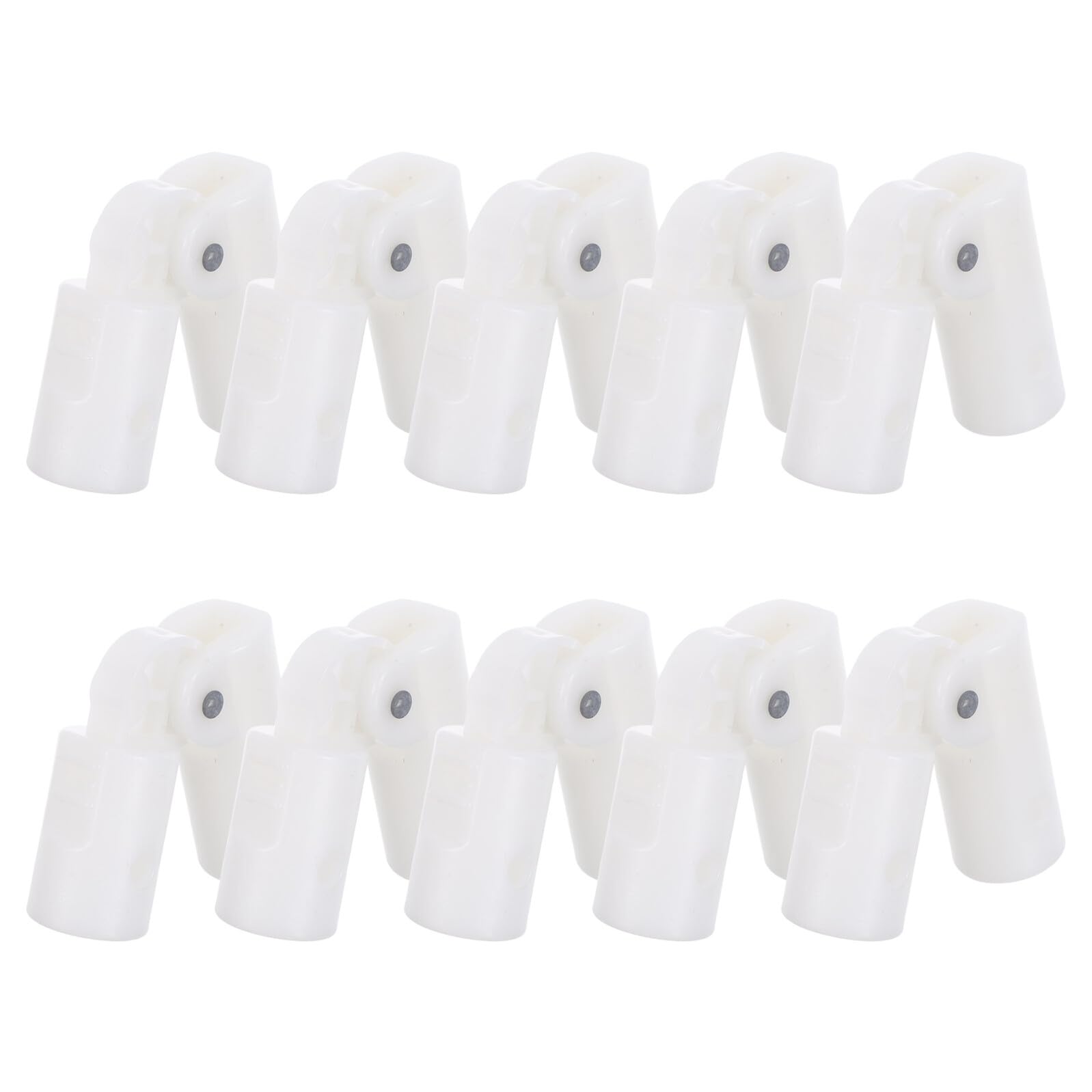 Conector de bisagra plegable Hohopeti en forma de L para soporte de bañera portatil de plastico