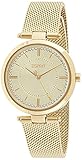  Esprit ES1L251M0055 Zea Uhr Damenuhr Edelstahl vergoldet 5 bar Analog Gold