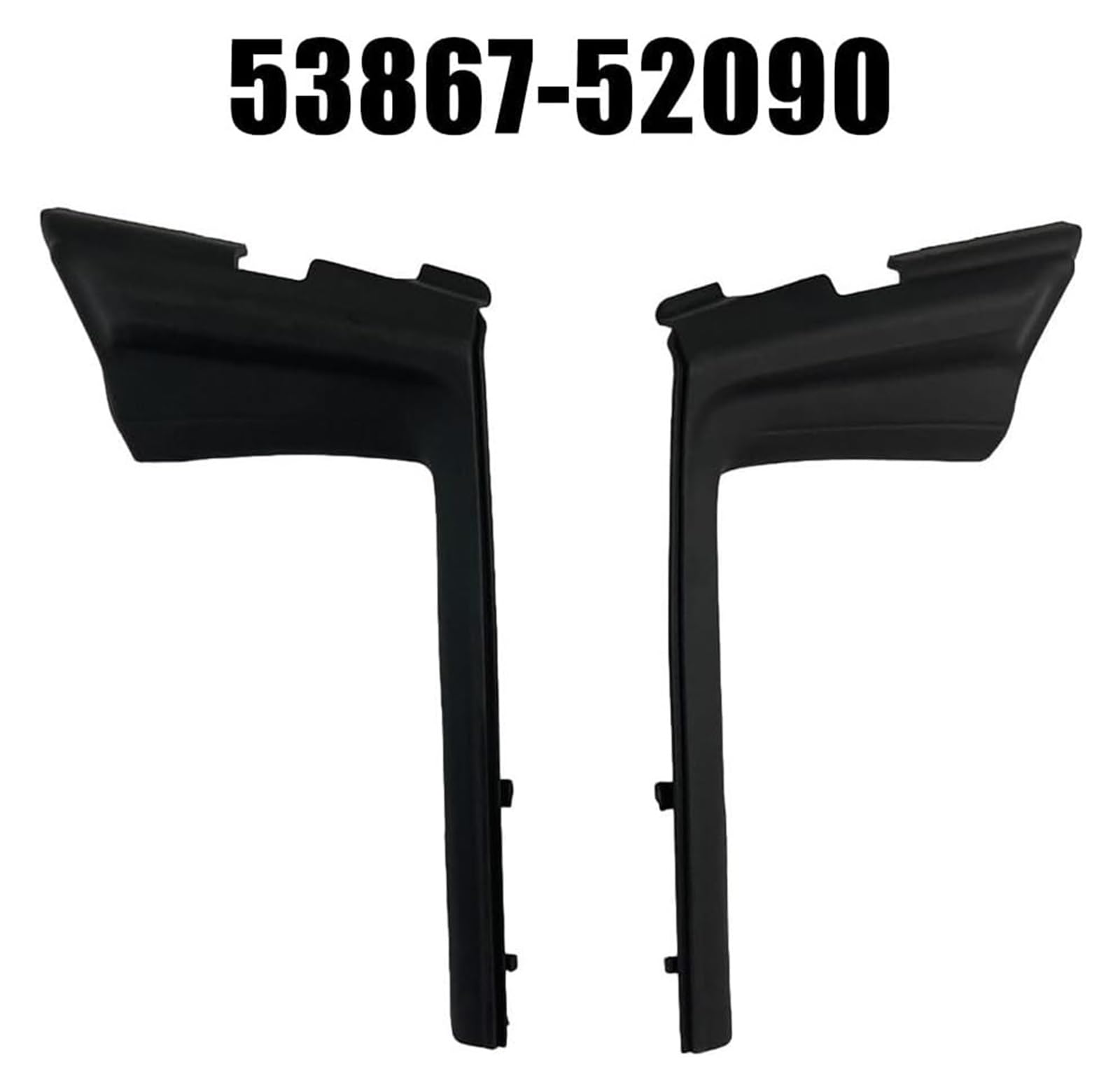 Spazzole Tergicristallo Per T&oyota Per Yaris 2012-2015 Parabrezza Trim Copertura Spazzole Tergicristallo Auto Lato Anteriore Cowl Griglia Esterna Estensione Trim