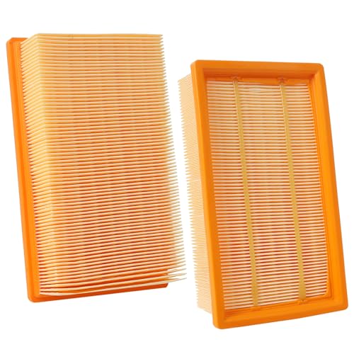 Awinker 2 filtros para aspiradoras Bosch Gas 35 L, M SFC, AFC Professional, filtro de pliegue plano para Kärcher NT 25/1 Ap