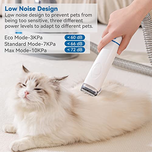 Hipipet M1 Dog Grooming Kit,2.5L Professional Dog Hair Grooming Vacuum For Shedding With 5 Grooming Tools For Dog & Cat. #TOP3