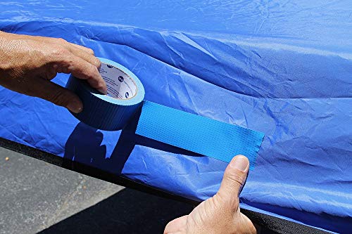 Image of IPG JobSite DUCTape, Colored Duct Tape, 1.88 inch x 60 yd, Blue (Single Roll)