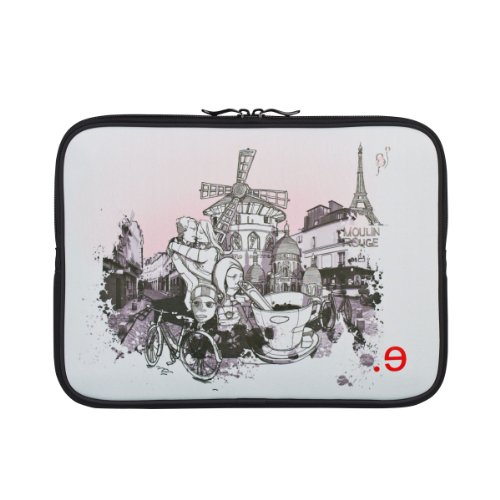 be.ez LA Robe I Lov' Paris Montmartre - Funda para Apple MacBook Air 11"