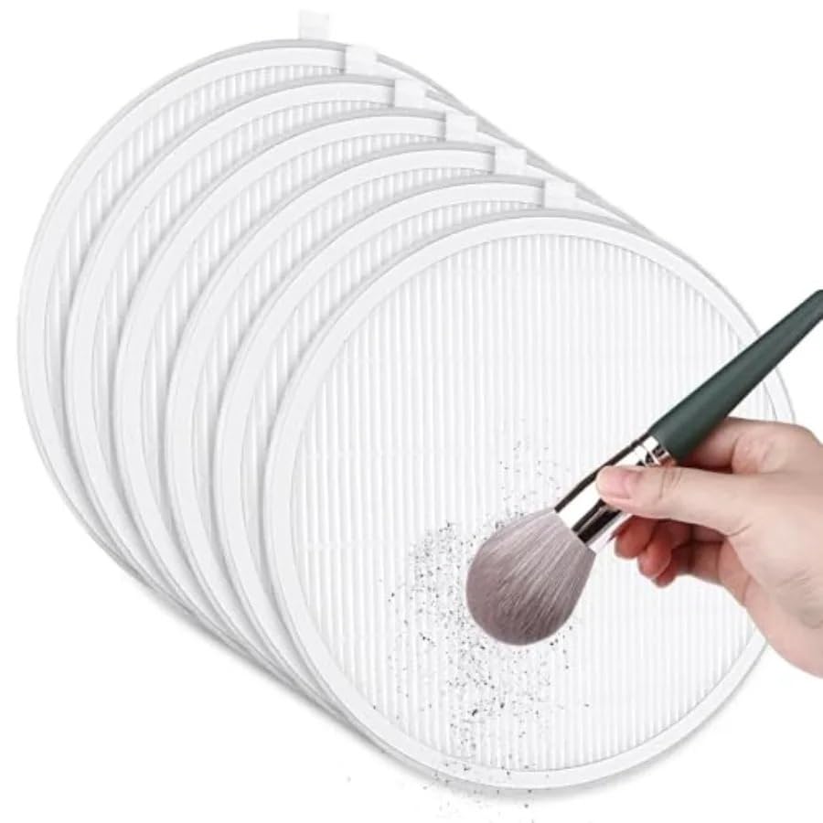 Collettore di polveri per unghie, Confezione da 6 filtri di ricambio for aspirapolveri for unghie da utilizzare con aspirapolveri for unghie in studi di nail art e laboratori casalinghi. Efficace
