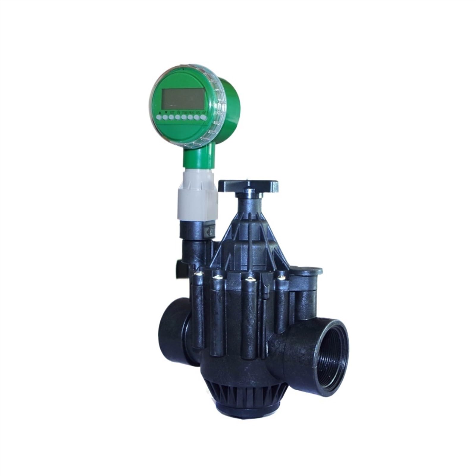 Elettrovalvola elettrica 'acqua con controller a batteria a secco