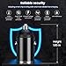 MOSWAG Car Charger, Invisible Cigarette Lighter USB Adapter [All Metal & Mini], 2 Port Car Adapter, QC3.0 Dual Port Cigarette Lighter for iPhone 17 16 Samsung S25 Ultra Piexl 10 and More