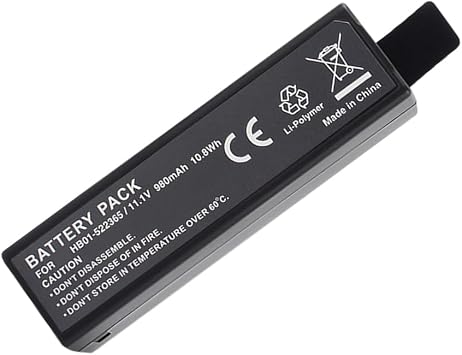 Replacement 980mAh Handheld Battery for HB01-522365 OM150 OM160 Sports Camera Mobile Lightweight Accessories