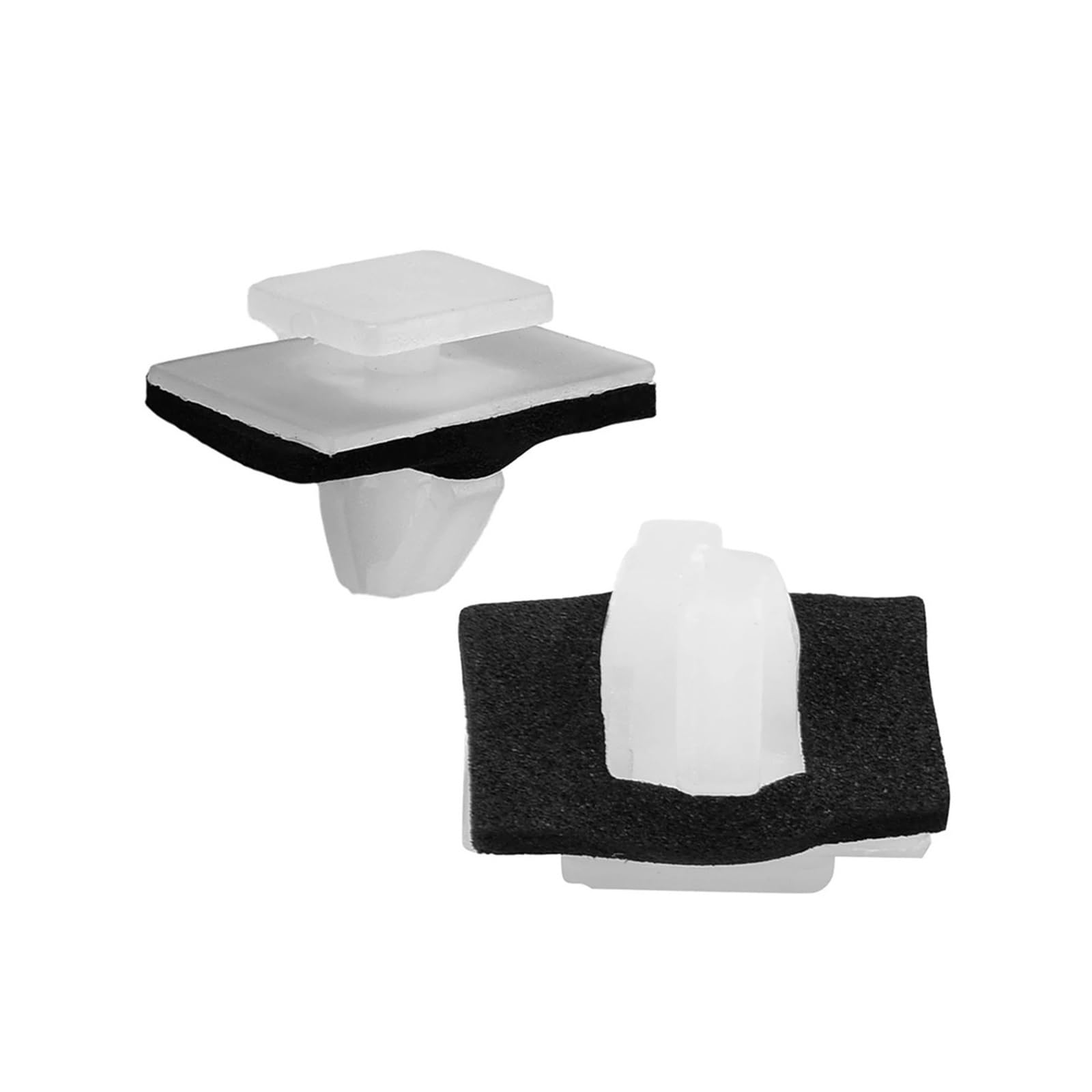 KXFVYNE 50pcs Auto Fastener Clip Nylon Moulding Clips Rocker Panel Retainer W Sealer Compatible 87756-2E000 Car Accessories
