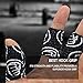 WOD Nation Weightlifting Hook Grip Athletic Tape, Flexible Fabric Thumb & Finger Tape - Easy-Tear, Sweat-Proof, Durable Strips for Powerlifting & Gym, 3-Pack (23 ft Rolls) - Black