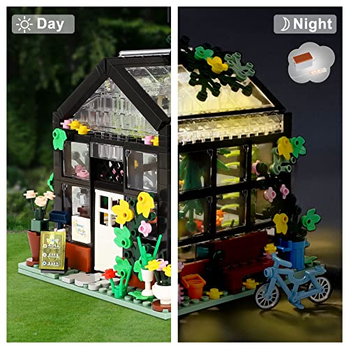 Qlt Flower House Building Set, Compatible With Lego Flower Friends House Create Elegance And Warmth Environment, Nice Gift With Beautiful Gift Box For Girls 6-12 And Building Blocks Lover (579 Pcs) #TOP1