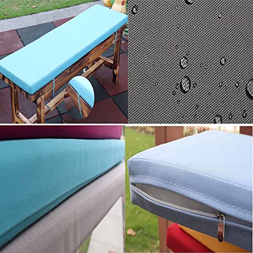 Banc imperméable haut de gamme 120cm vert pour mobilier de standing - 5