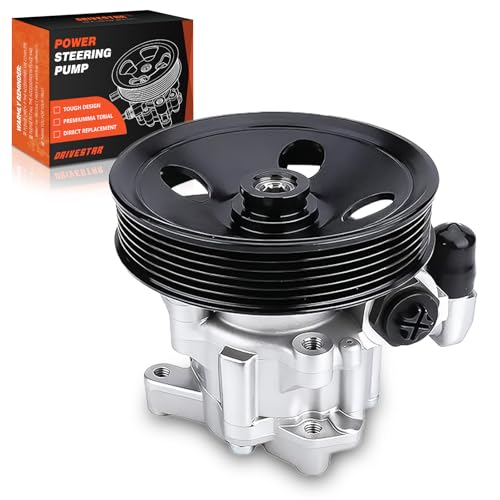 DRIVESTAR 21-5294 Power Steering Pump, for Mercedes Benz 1998-2003 ML320 3.2L, 1999-2001 for ML430 4.3L, 2002-2003 for ML500 5.0L, 2002-2003 for ML55 AMG 5.4L, 2000-2003 for ML55 AMG 5.5L