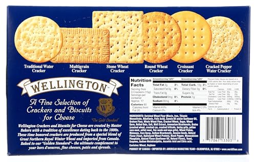 Wellington ABC Assorted Crackers, 8.8-Ounces (Pack of 12)