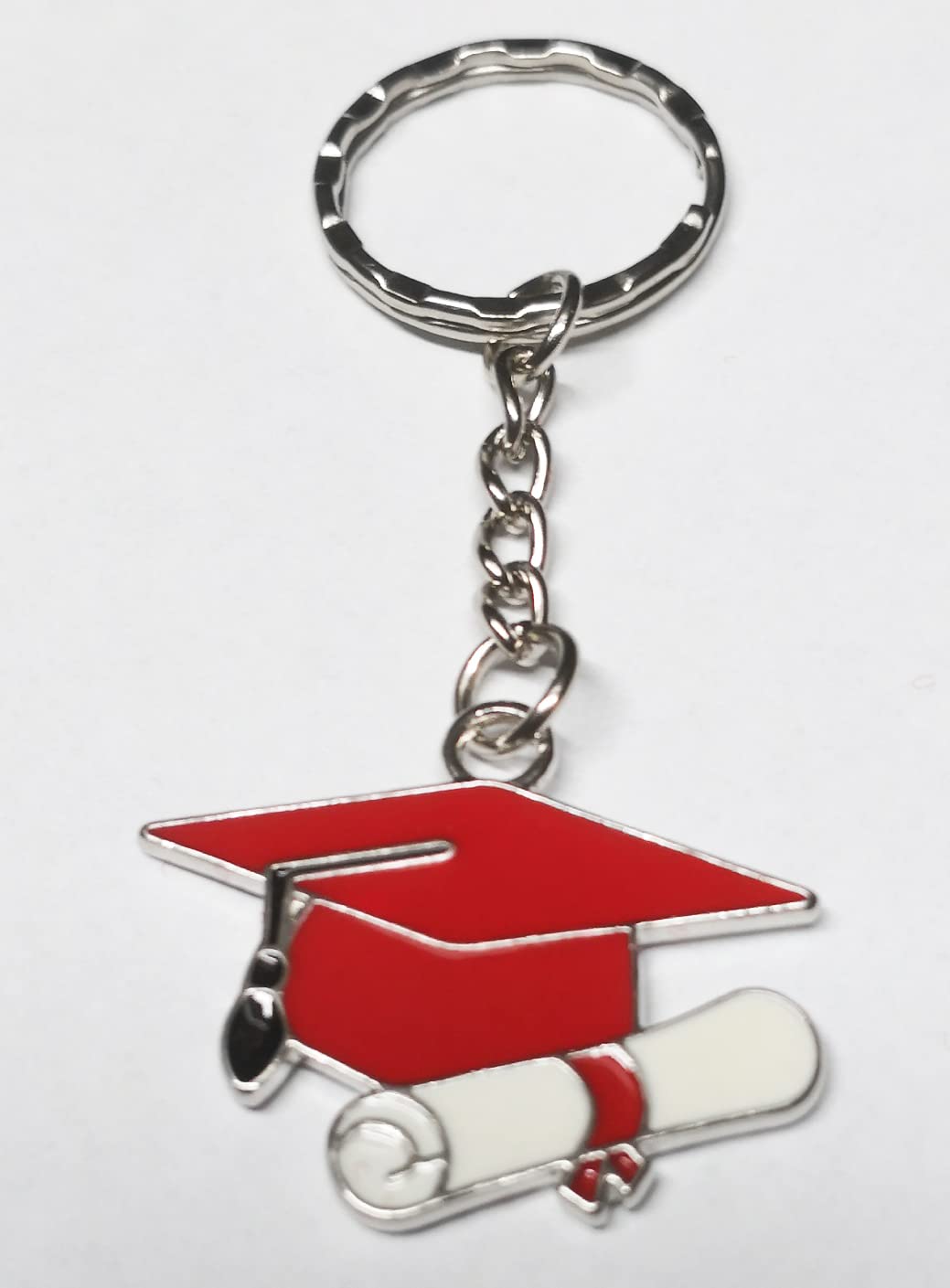 PRETYZOOM La ha appena iniziato Portachiavi 2021 Portachiavi di laurea Regalo con ciondoli per berretto da laurea Diploma Classe 2021 Forniture per feste di laurea