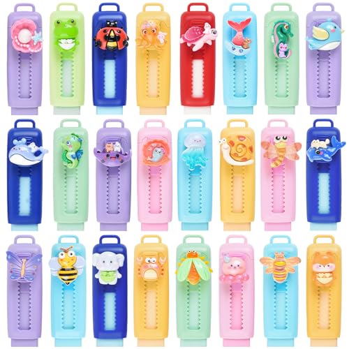 Fournitures de salle de classe et gommes mignonnes contre les ratures