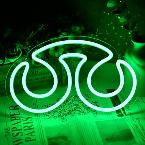 Image of Gaming Scholar Neon Sign for Wall Decor, 12.8 inch x 7.8 inch, Line Length 75 inch, Dimmable, USB Powered, Green Neon Light for Bedroom, Game Room, Birthday Decorations
