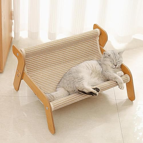 Griffoir pour chat Teksome : lit confortable, outil d'exercice et grinder griffe multi-usage