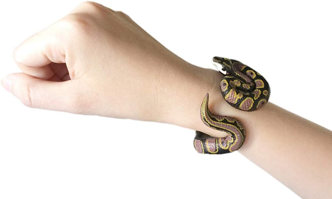 Amazon Ledmomo 蛇 おもちゃ モデル シミュレーション スネーク 偽のヘビ ガーデン小道具 トリッキー 面白い いたずら 恐ろしい ハロウィン 仮装用品 パーティー インドニシキヘビ ジョーク どっきり おもちゃ