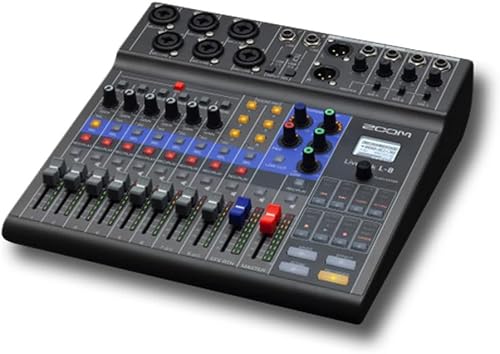 Zoom 8 Channel Digital Mixer 12 Track Recorder