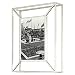 Umbra Matrix Metal Picture Frame, 5 by 7-Inch, Nickel