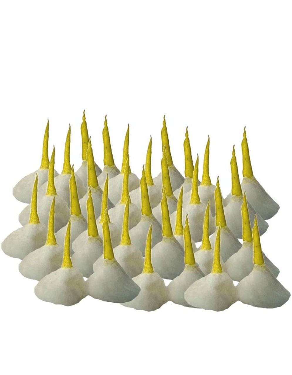 Kanhaji creations Pure Handmade Cotton Wicks Round Diya Batti for Puja Pack of 1000