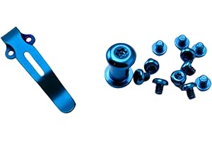 Benchmade 535 Knife Deep Carry Pocket Clip and Titanium Screw Set