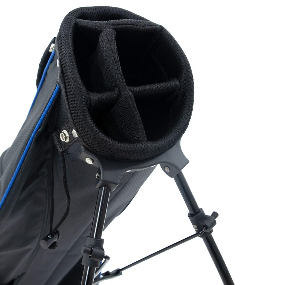Ben Sayers LTE, borsa da golf con supporto da 15,2 cm, leggera, con doppia tracolla e imbottitura lombare
