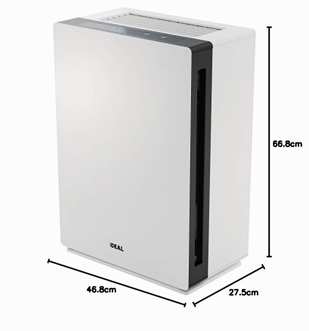 IDEAL - Purificador de aire AP60 PRO hasta 70 m² | Fabricado en Alemania | Filtro HEPA y filtro de carbón activo, CADR 562 m³/h, 99,99% de potencia de filtro (alérgenos, olores, polvo)