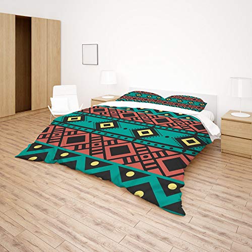 Parure de lit King de qualité supérieure en polyester souple et confortable