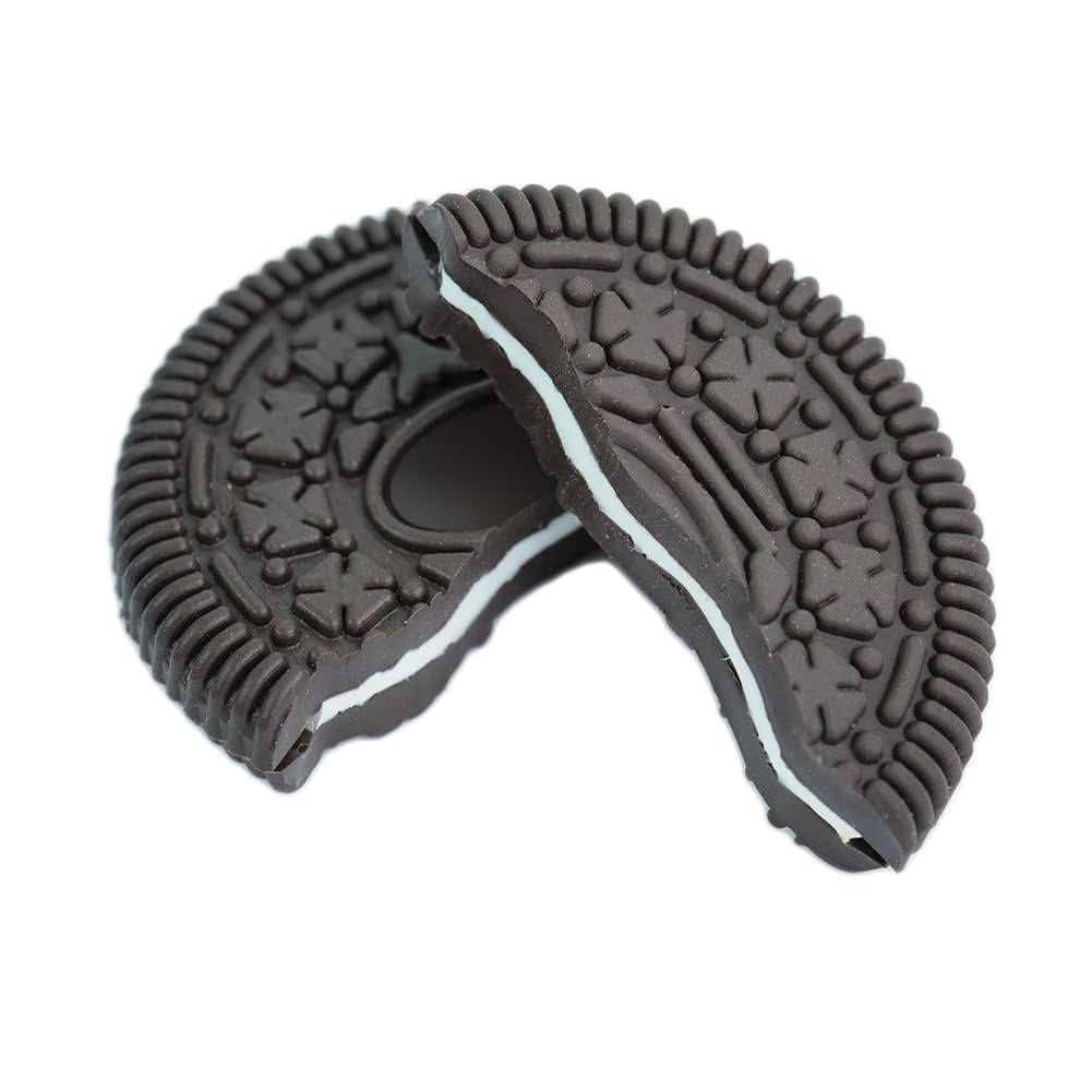 2 Pcs Bite and Restore Cookie Magic Trick with Video Tutorial - Close Up Magic Trick Street Trick Prop