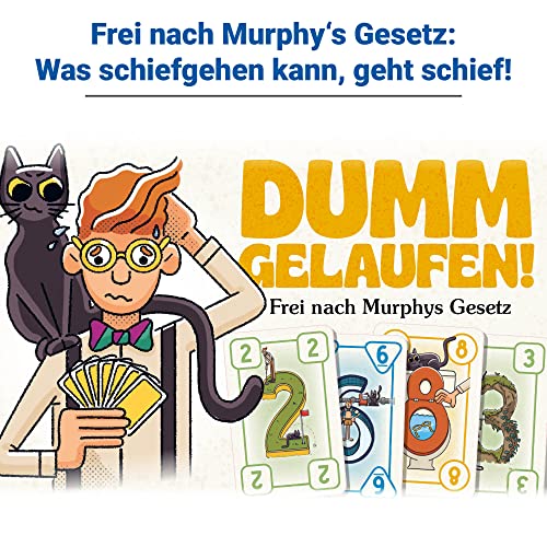 Ravensburger 20968 - Dumm Gelaufen! Kartenspiel für 2-6 Personen, Mit Mac und schwarzer Katze Murphy, Unterhaltung ab 10 Jahren – Bild 3